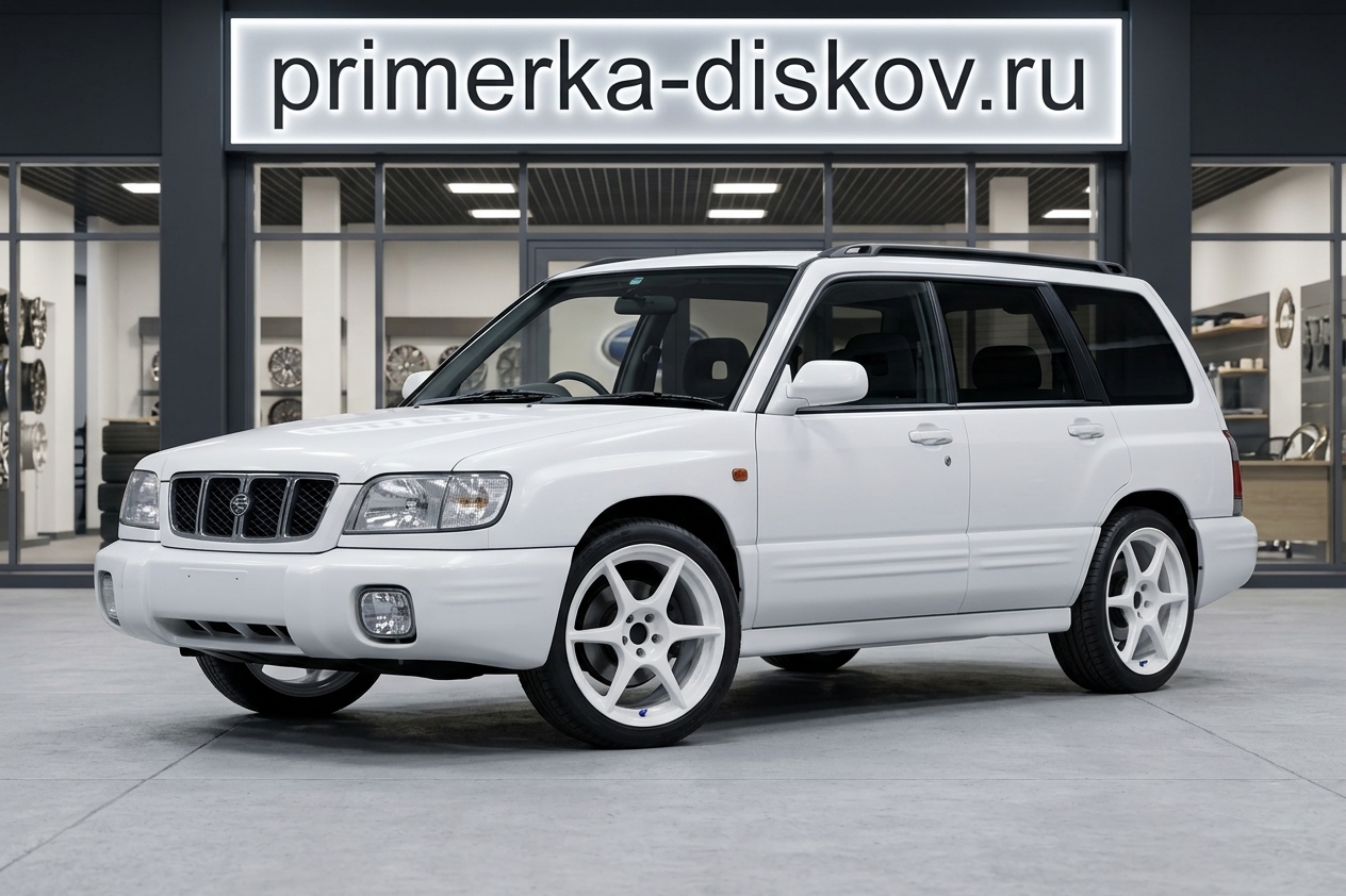 Примерка дисков на SUBARU Forester