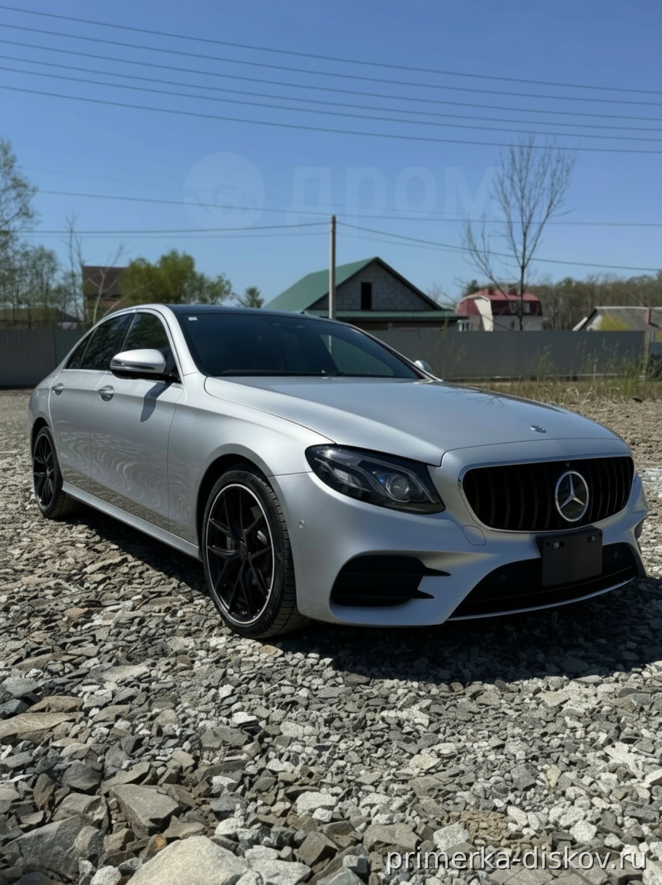 Примерка дисков на MERCEDES E-Klasse W213 Sedan 2016-2023