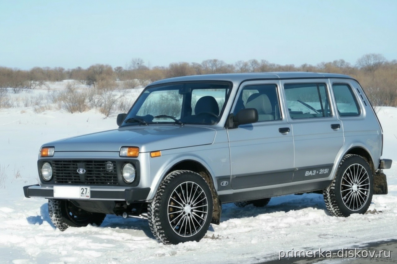 Примерка дисков на LADA (ВАЗ) Niva Legend