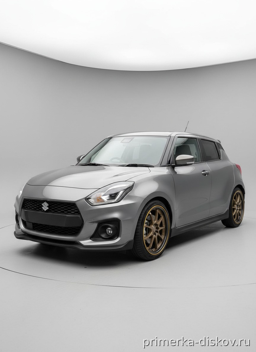Примерка дисков на SUZUKI Swift V Hatchback 2016-2025