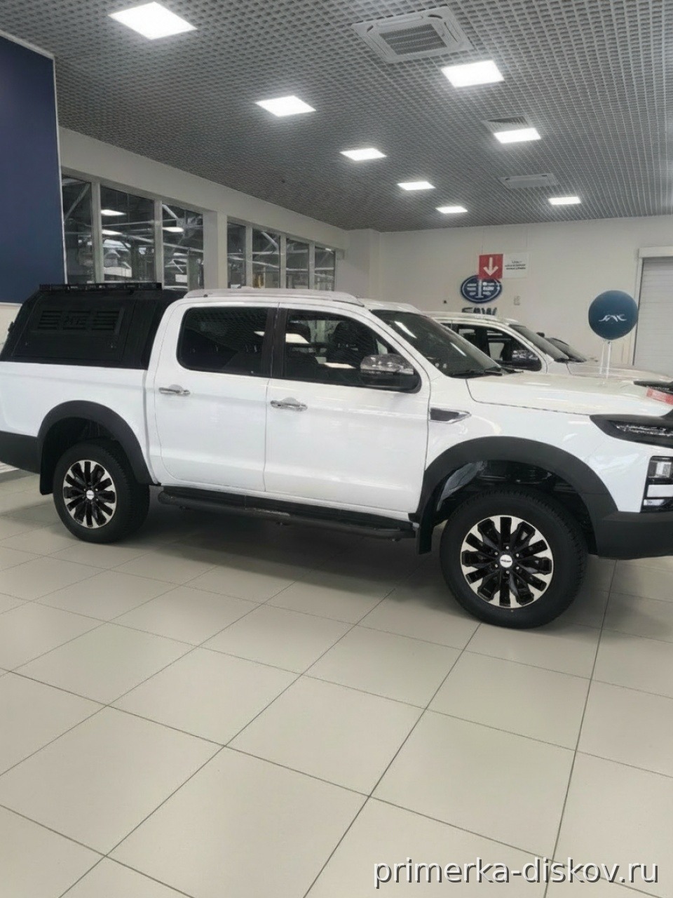 Примерка дисков на JAC T8 Pickup 2018-2026