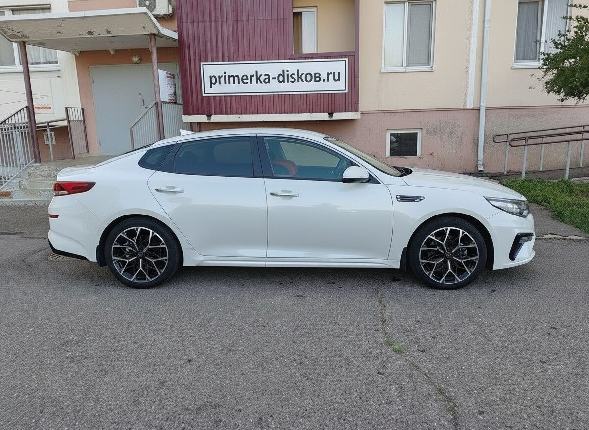 Примерка дисков на KIA Optima JF 2016-2020