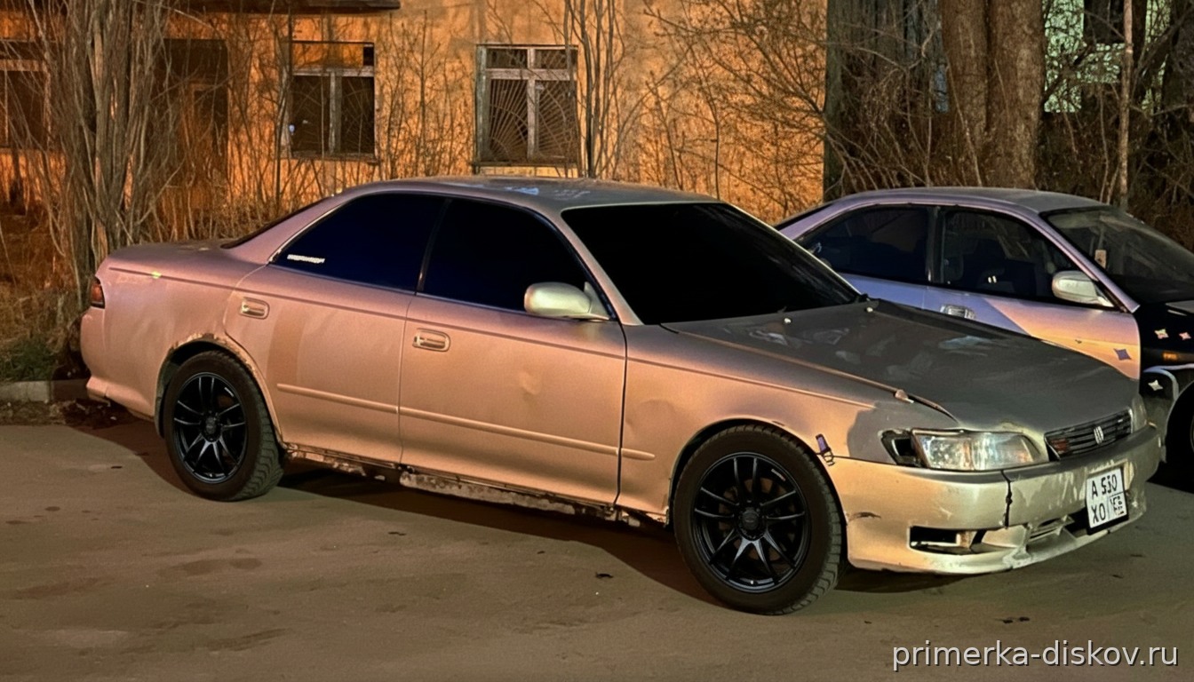 Примерка дисков на TOYOTA Mark II