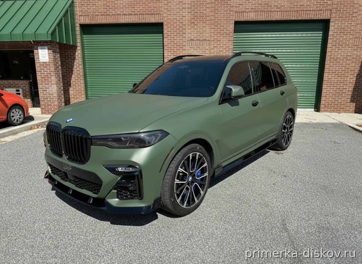 Примерка дисков на BMW X7 G07 SUV 2019-2023