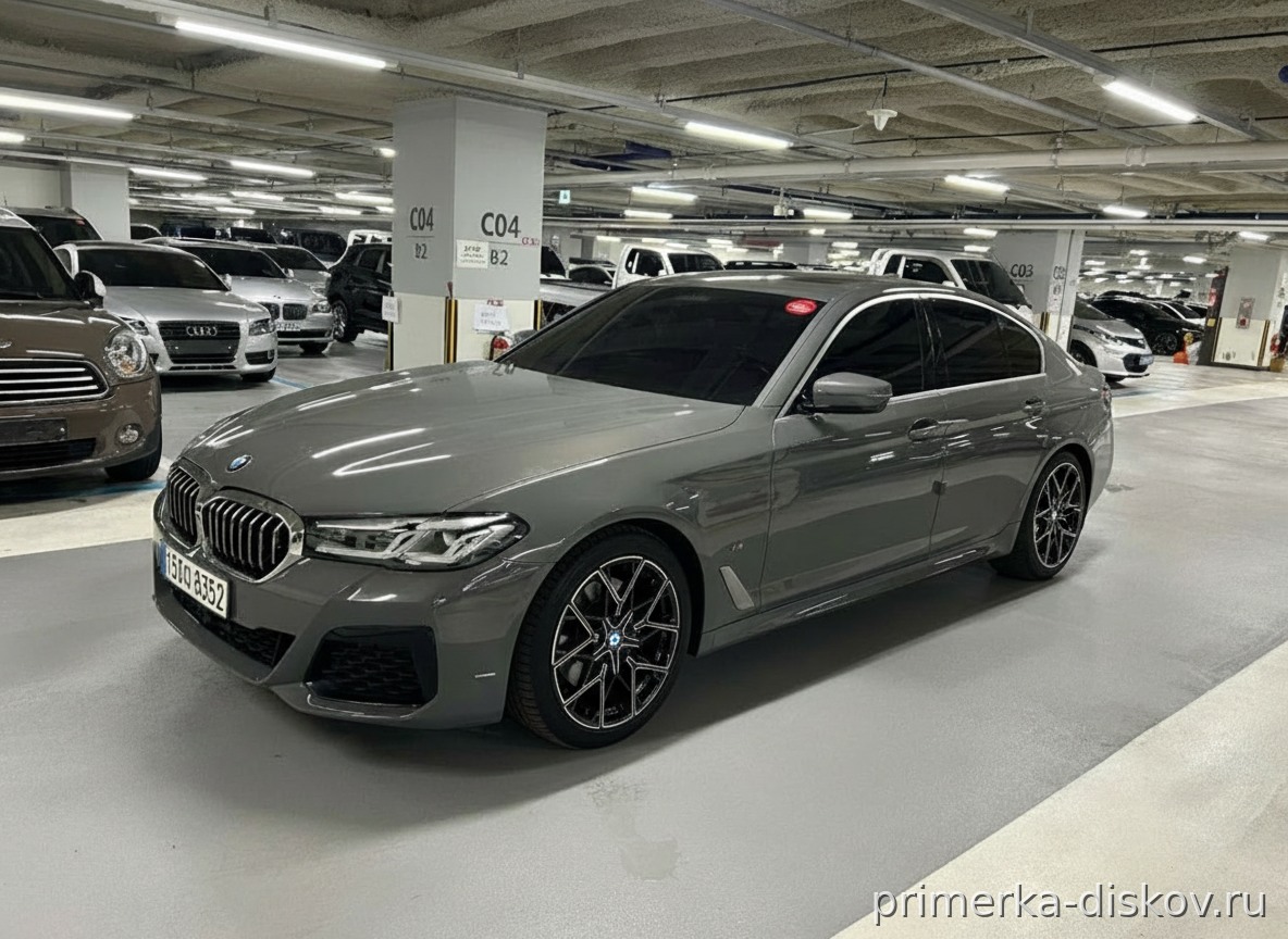 Примерка дисков на BMW 5-series G30 Sedan 2017-2023
