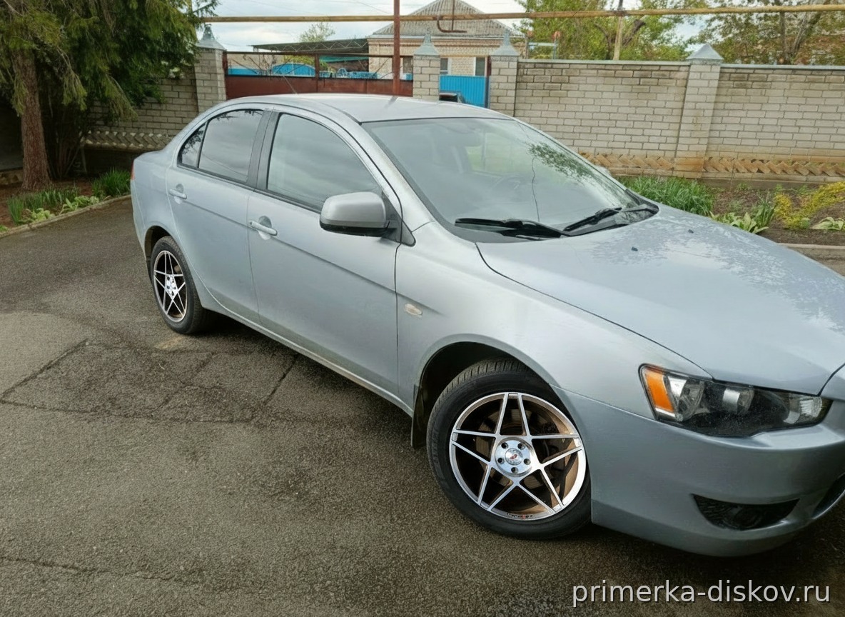 Примерка дисков на MITSUBISHI Lancer