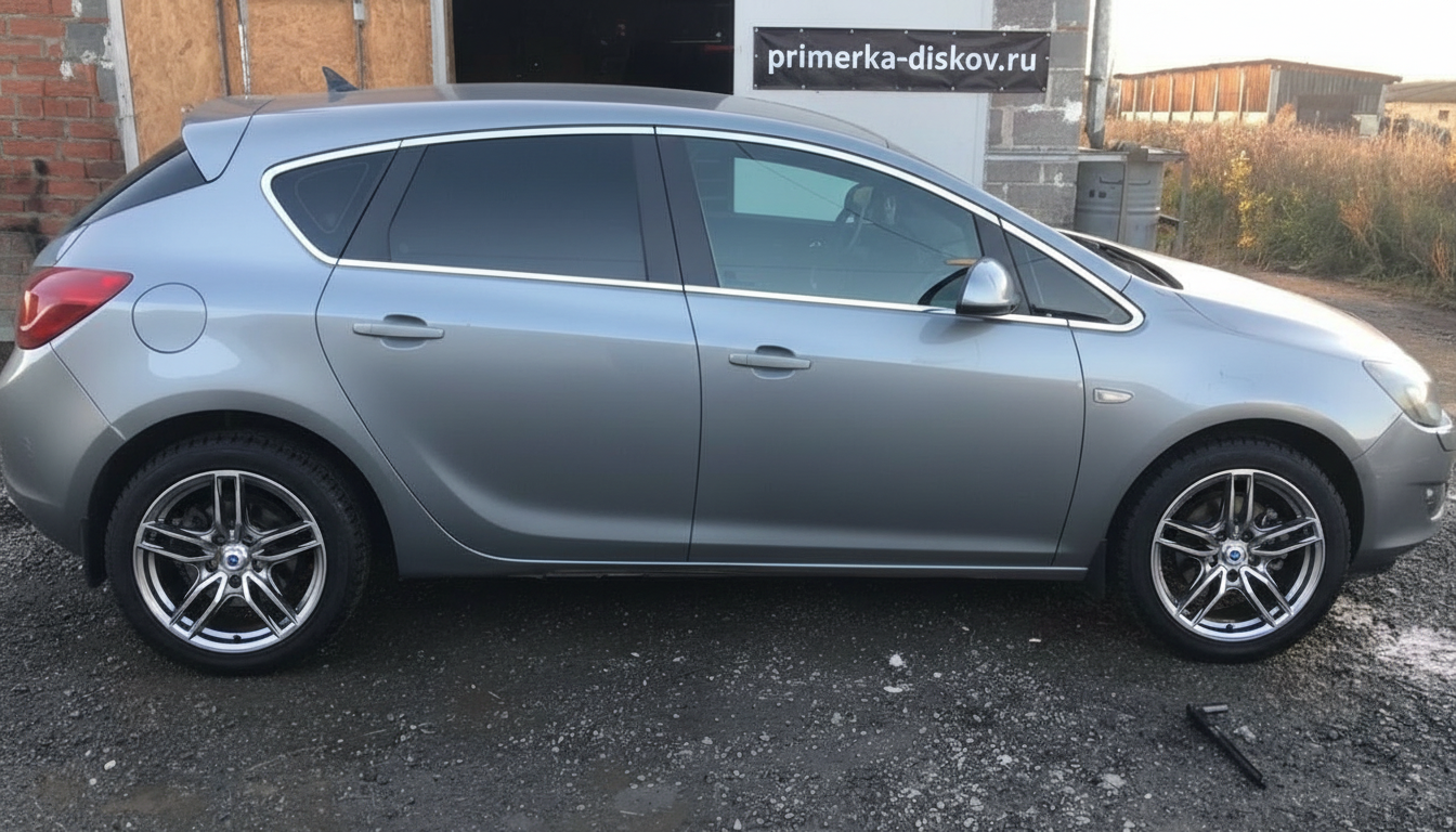 Примерка дисков на OPEL Astra J Hatchback 2009-2016