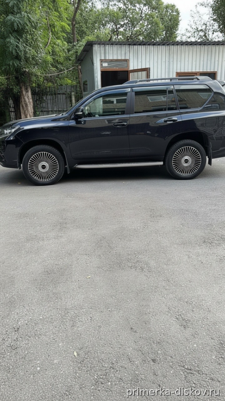 Примерка дисков на TOYOTA Land Cruiser Prado