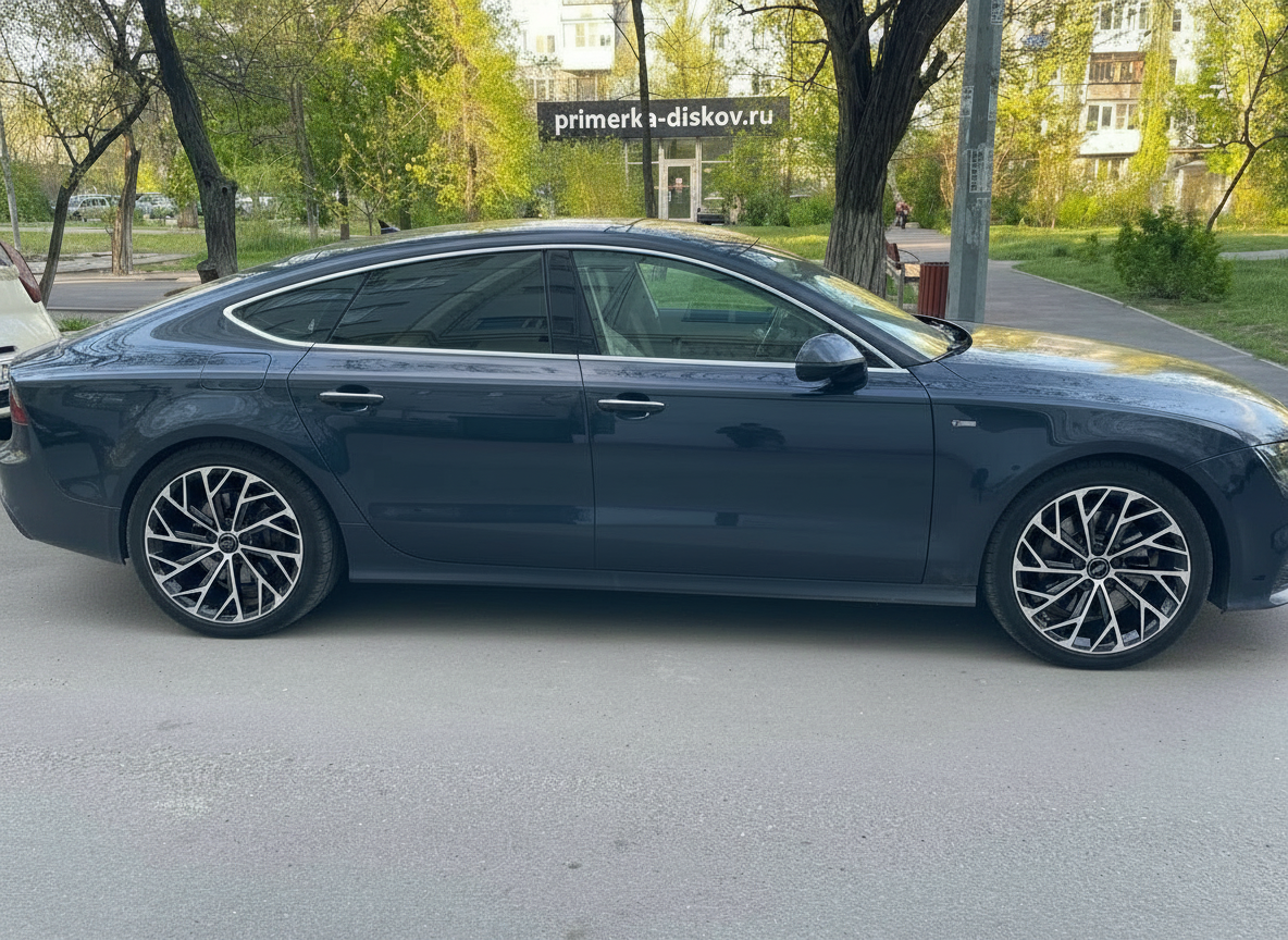 Примерка дисков на AUDI A7 I (4G) Sportback 2010-2018