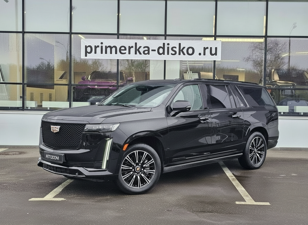 Примерка дисков на CADILLAC Escalade