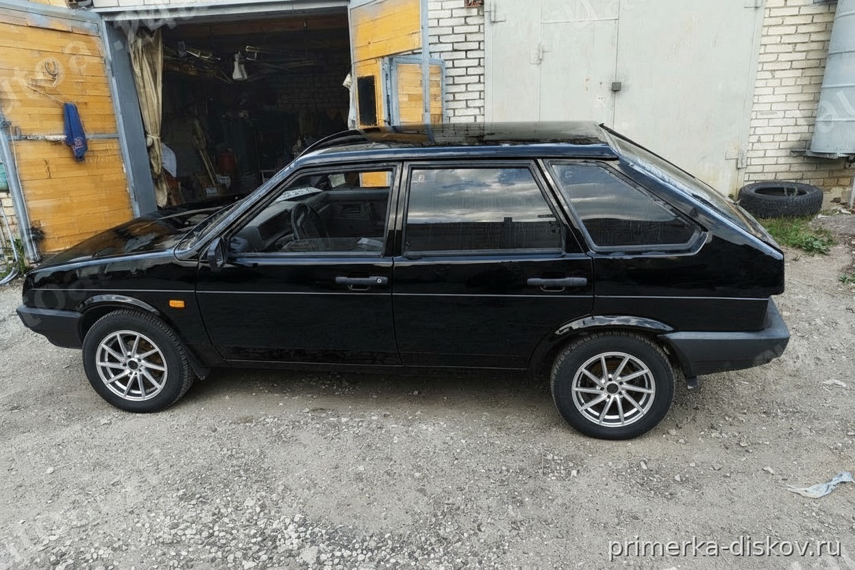 Примерка дисков на LADA (ВАЗ) 2109 Hatchback 5d 1988-2006