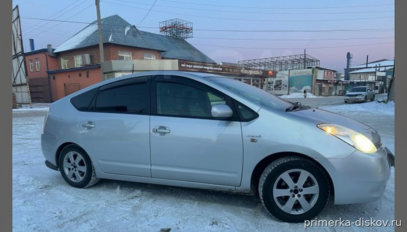 Примерка дисков на TOYOTA Prius II (XW20) Liftback 2003-2009