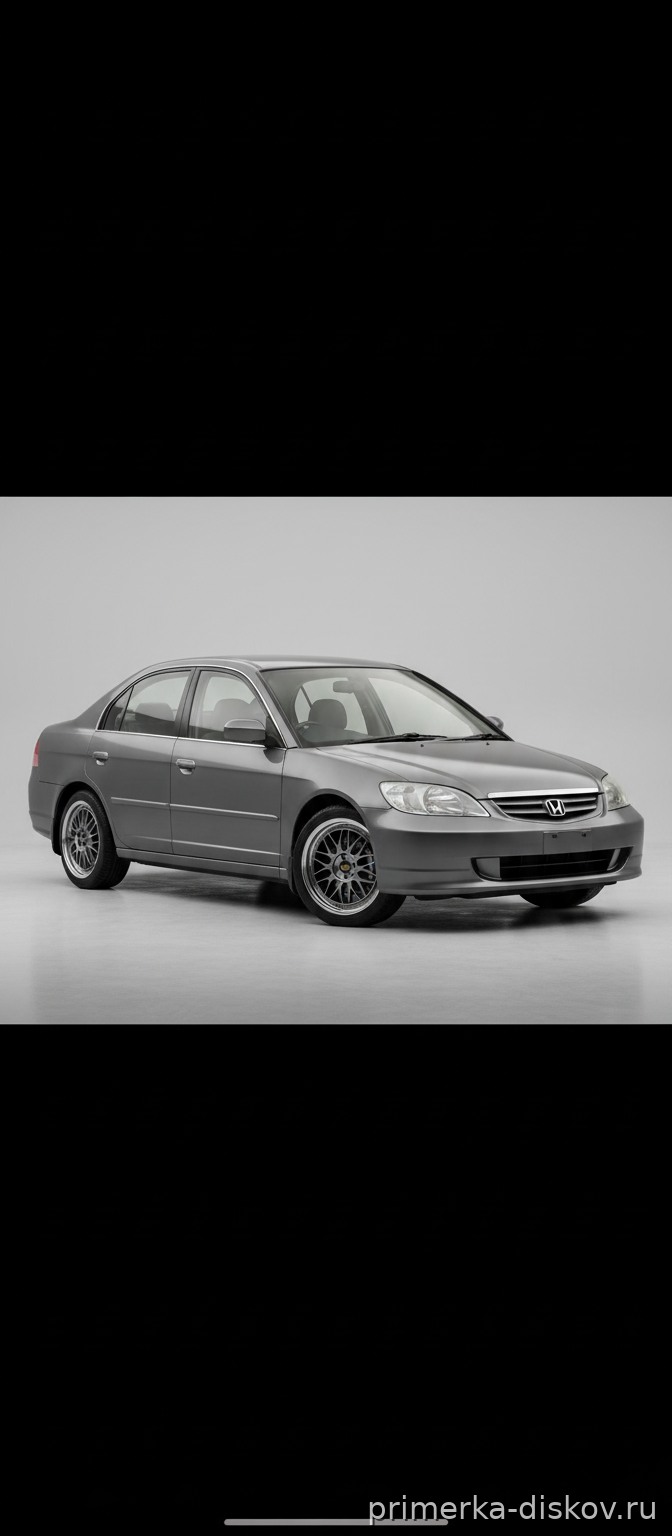 Примерка дисков на HONDA Civic