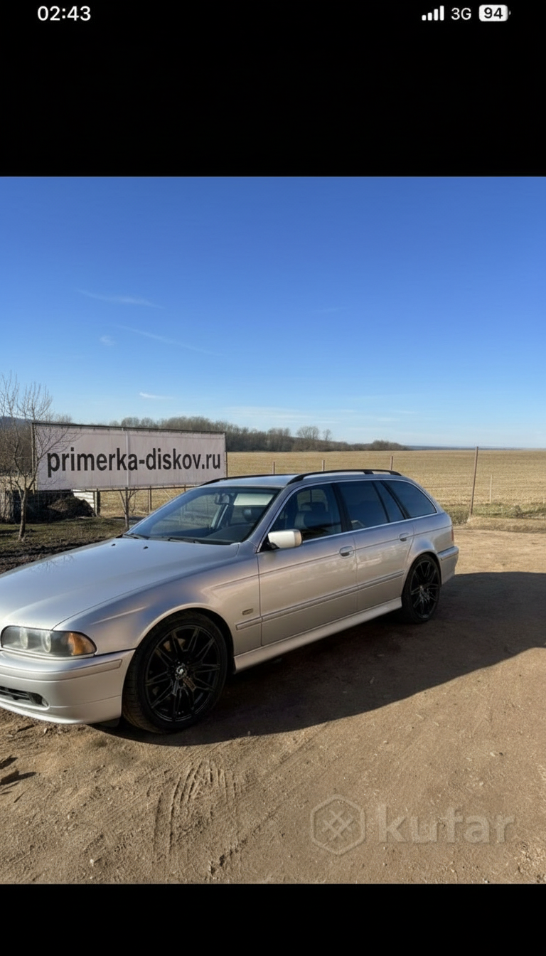 Примерка дисков на BMW 5-series E39 Touring 1997-2004