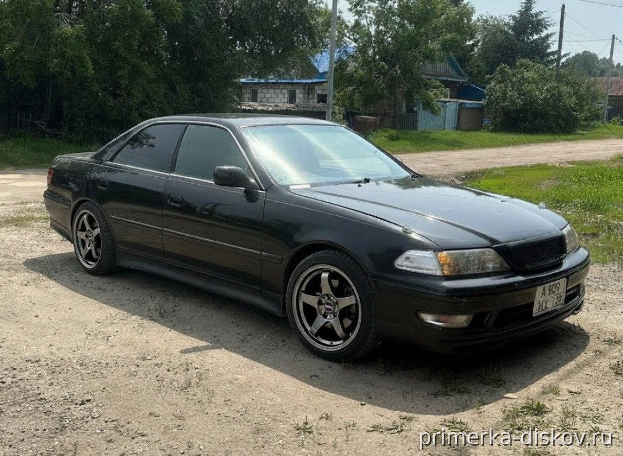 Примерка дисков на TOYOTA Mark II X100 Sedan 1996-2000