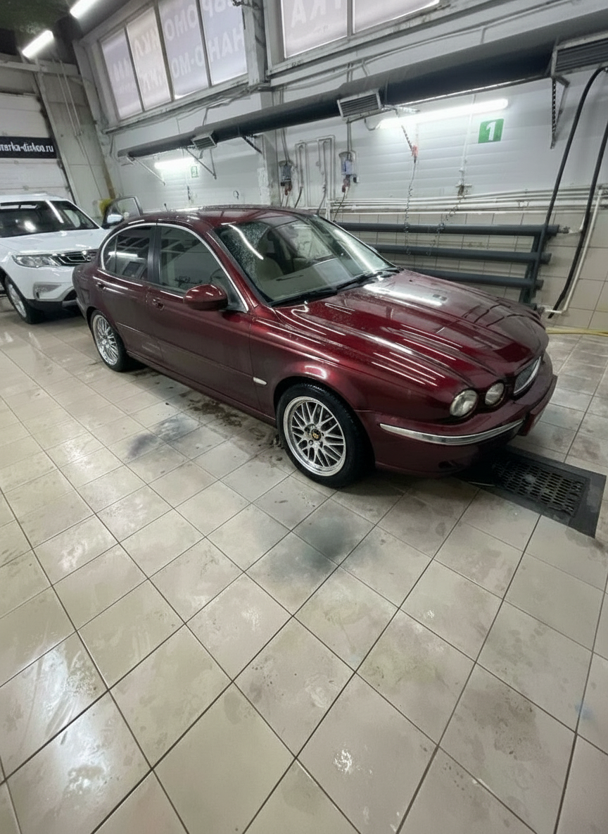 Примерка дисков на JAGUAR X-Type Sedan 2001-2009