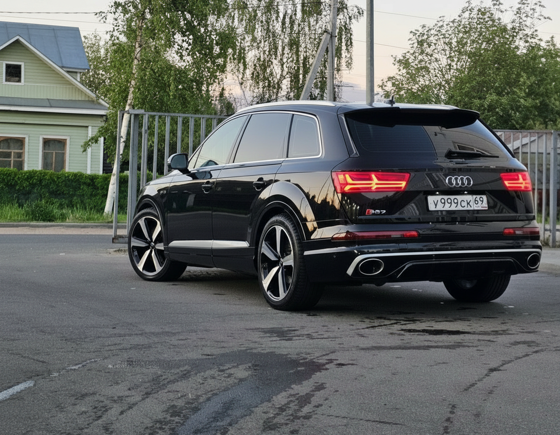 Примерка дисков на AUDI Q7 II (4M) SUV 2015-2020