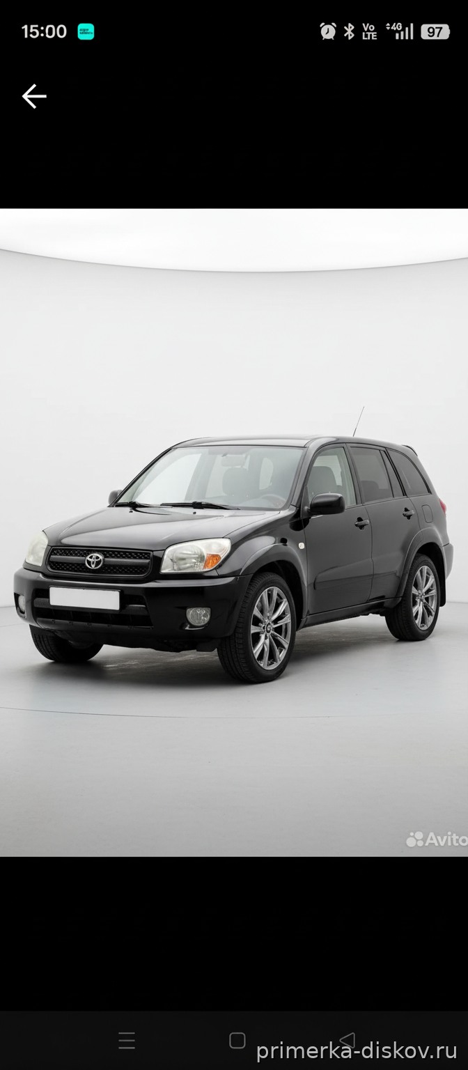 Примерка дисков на TOYOTA RAV 4