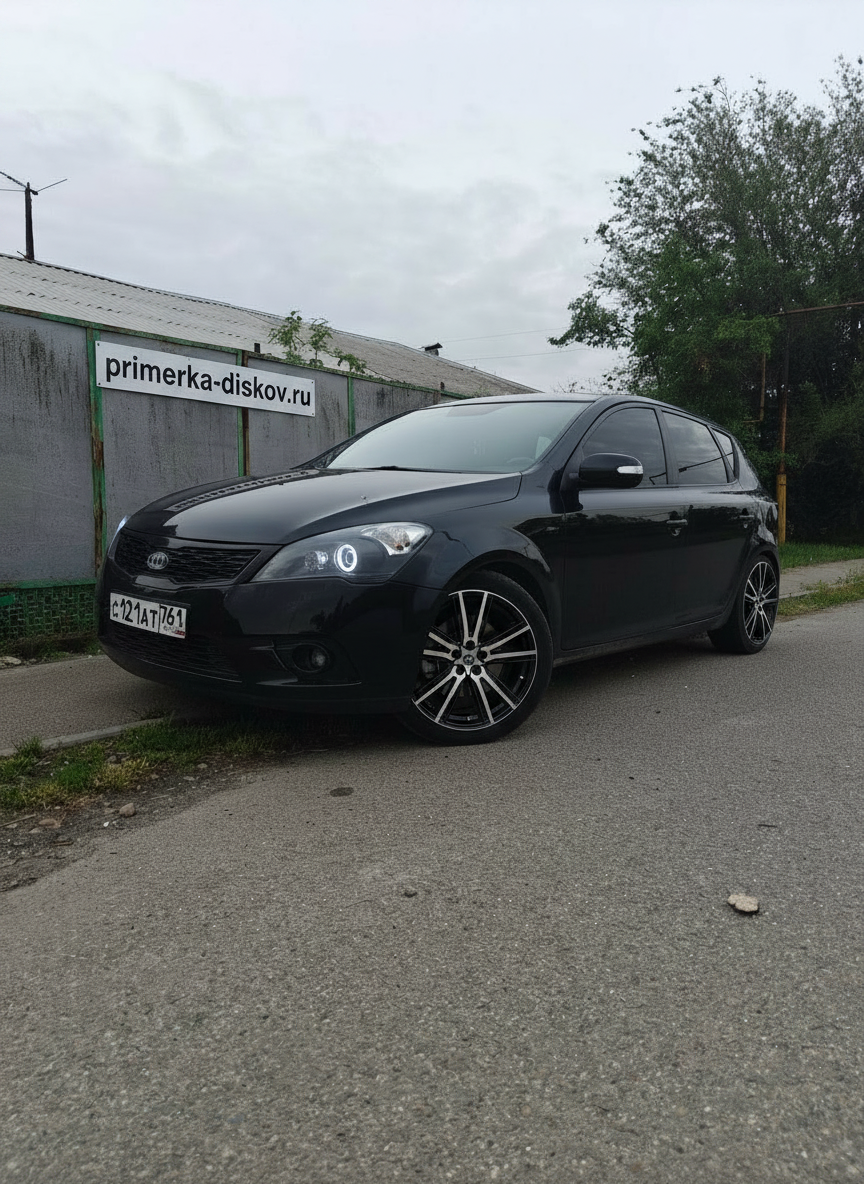 Примерка дисков на KIA Ceed II (JD) Hatchback 2012-2018