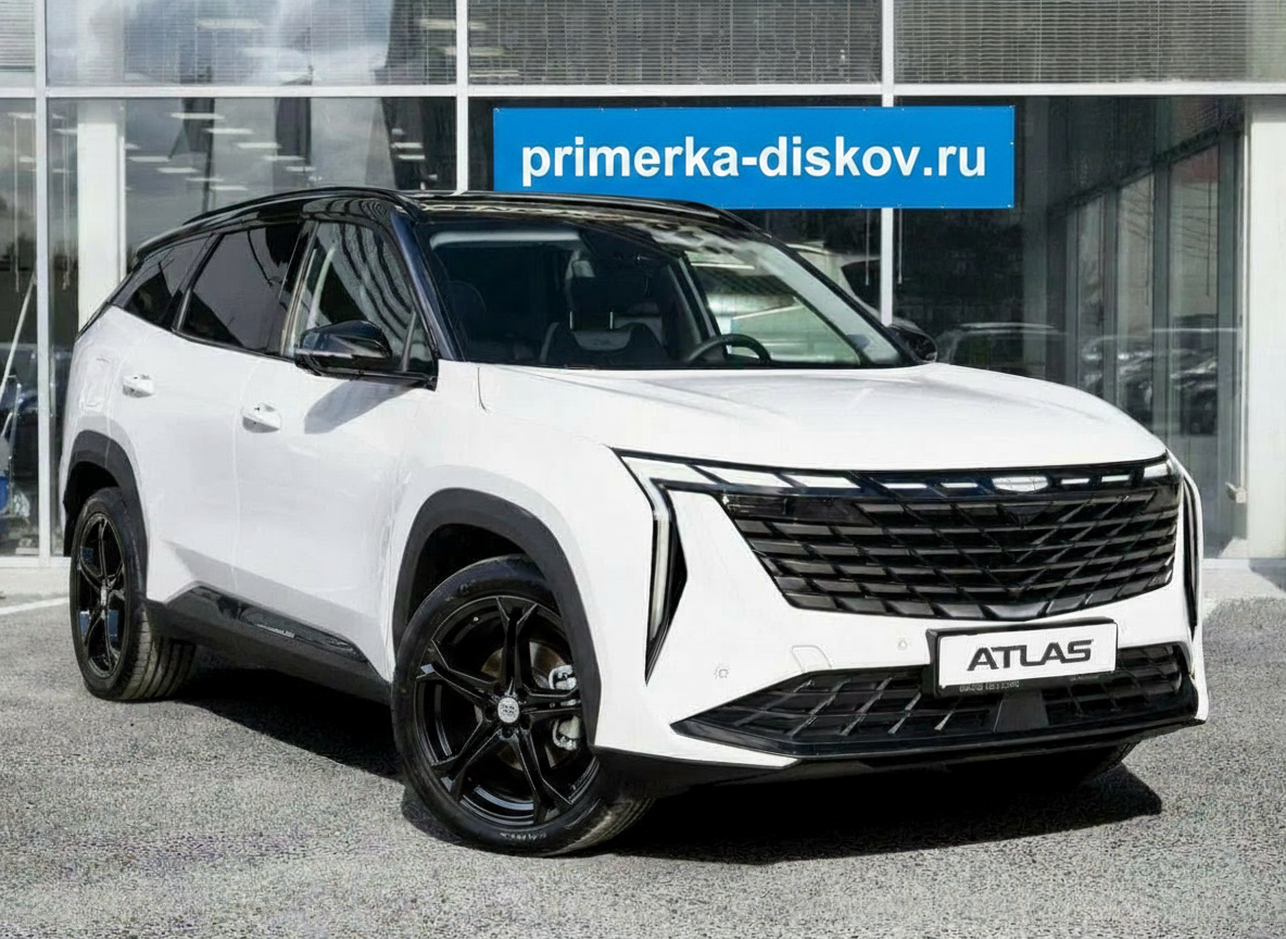 Примерка дисков на GEELY Atlas SUV 2016-2023