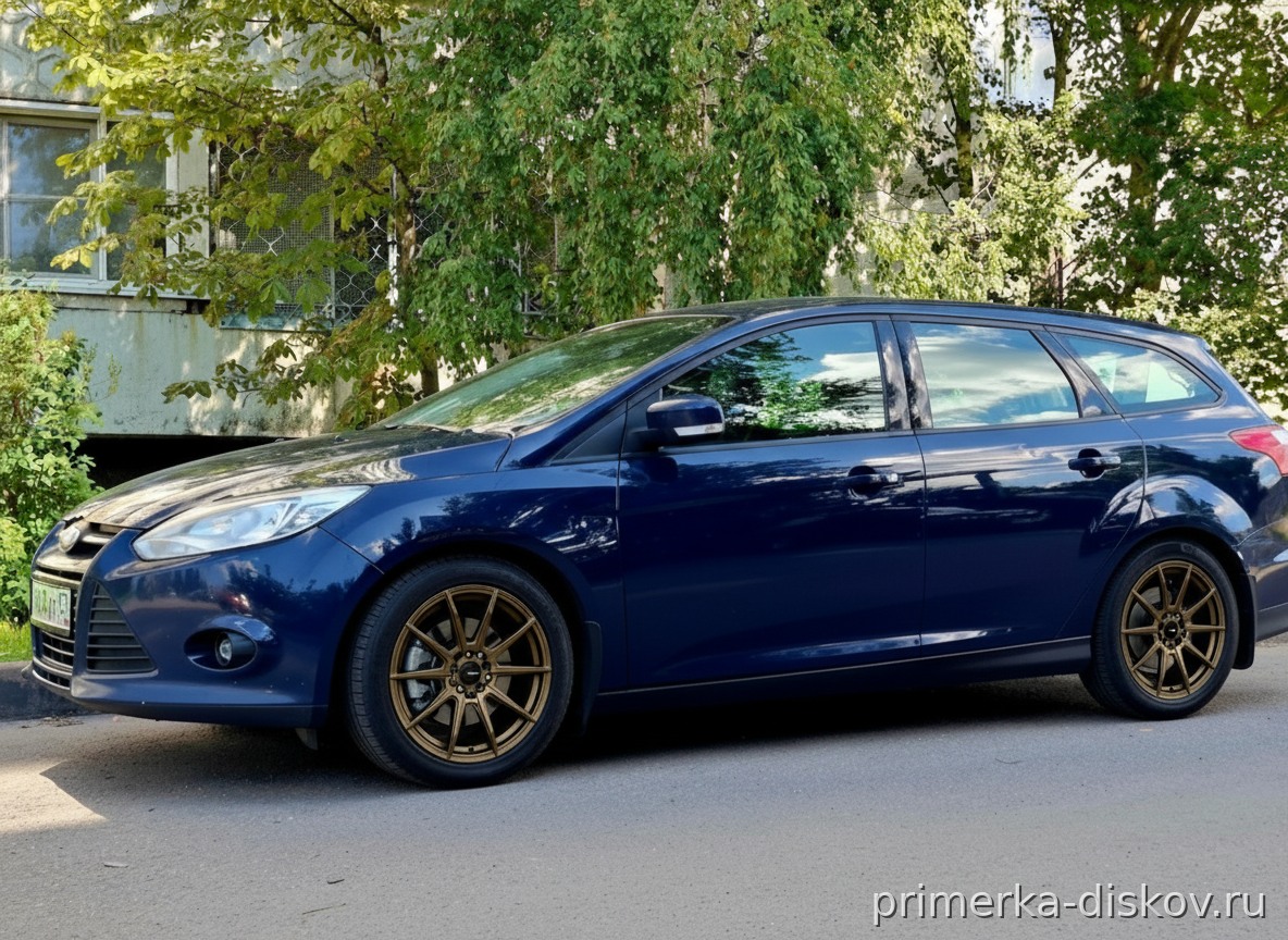 Примерка дисков на FORD Focus
