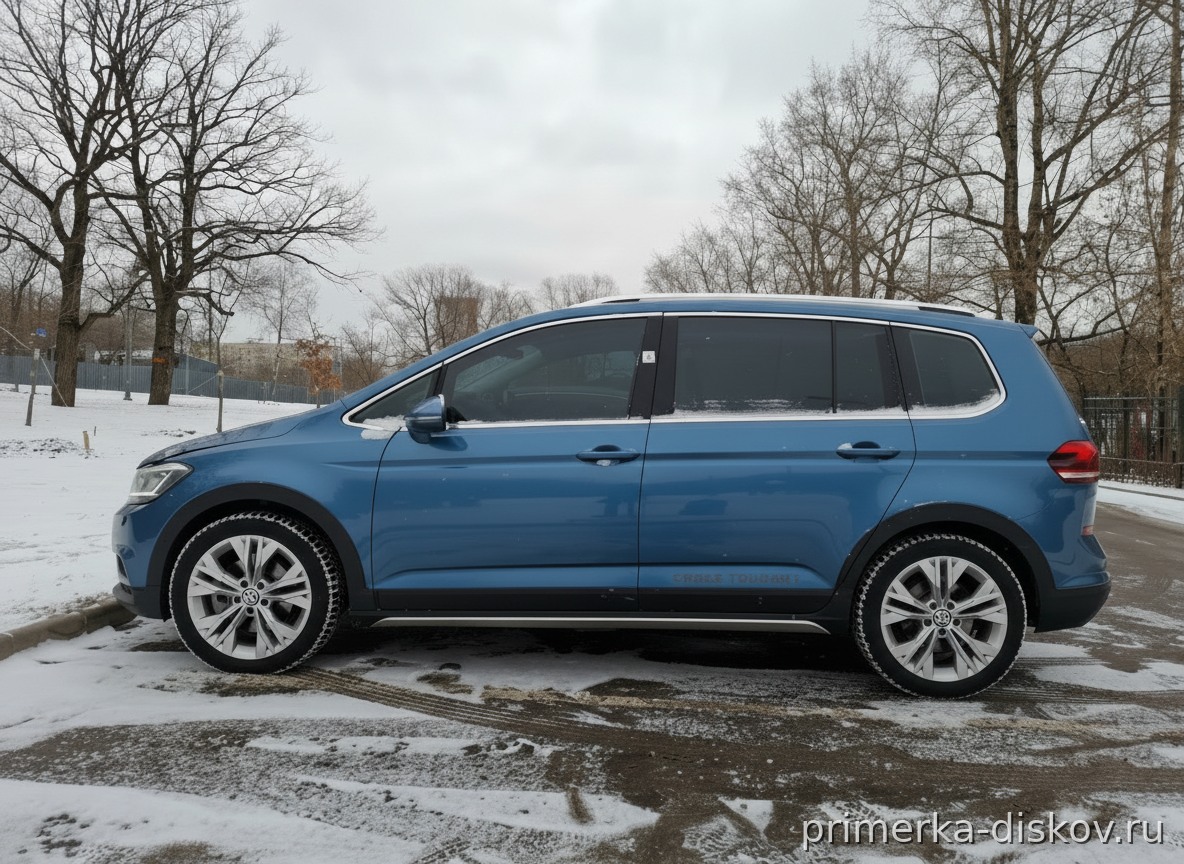 Примерка дисков на VOLKSWAGEN Touran