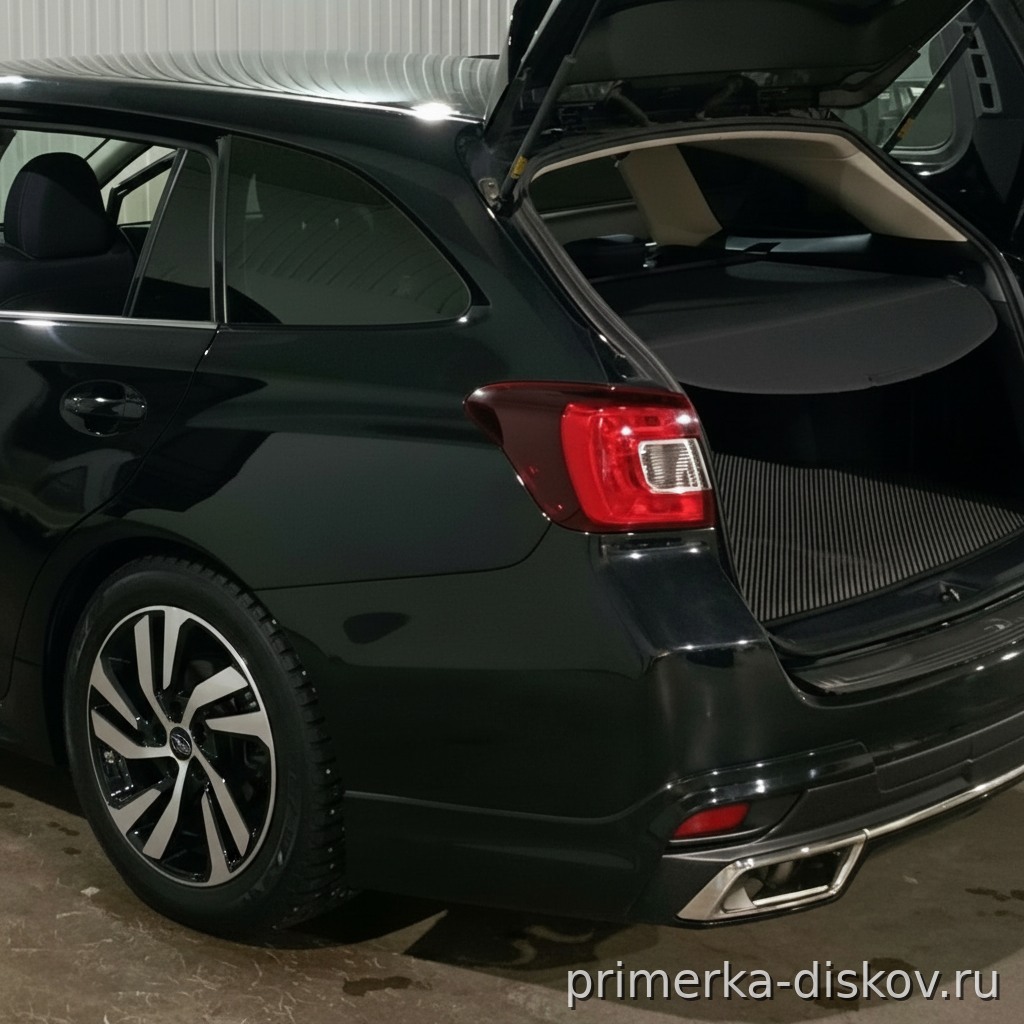 Примерка дисков на SUBARU Legacy V (BR) Wagon 2009-2014