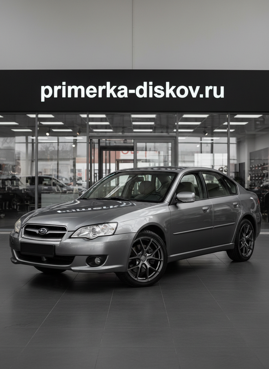 Примерка дисков на SUBARU Legacy