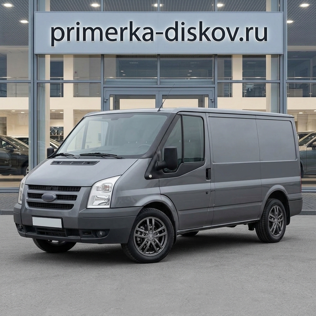 Примерка дисков на FORD Transit VII Bus/Combi/Furgon 2006-2014