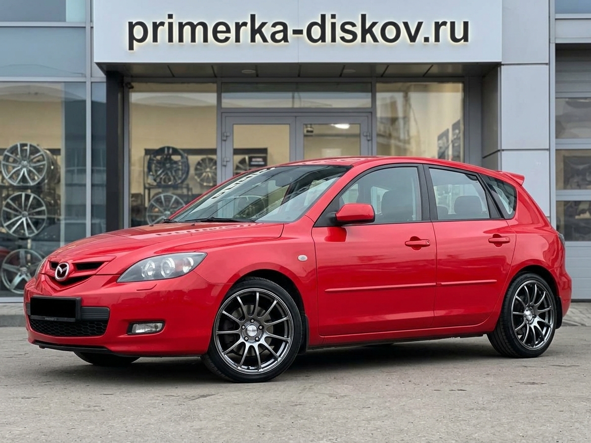 Примерка дисков на MAZDA 3 BK Hatchback 2003-2009