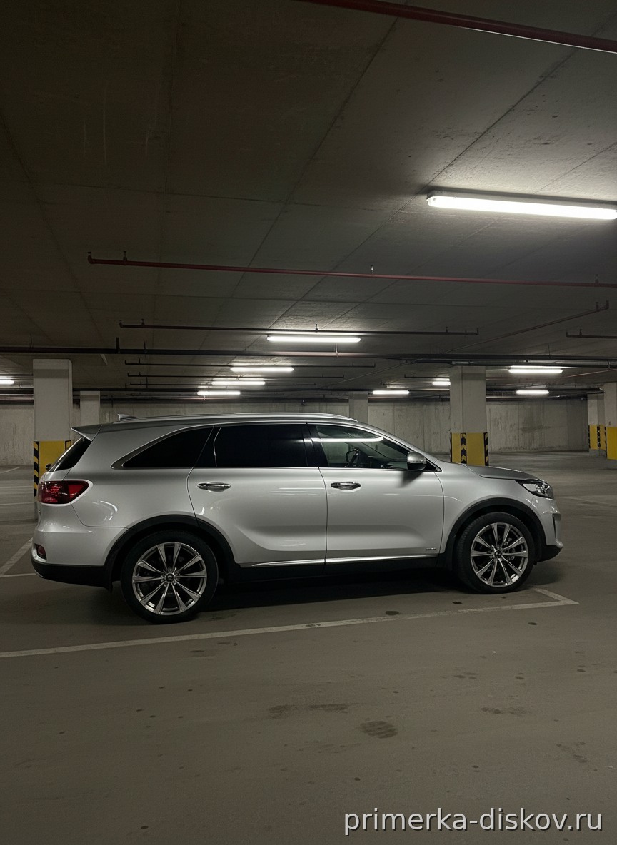 Примерка дисков на KIA Sorento II (XM/Restyling) SUV 2012-2021