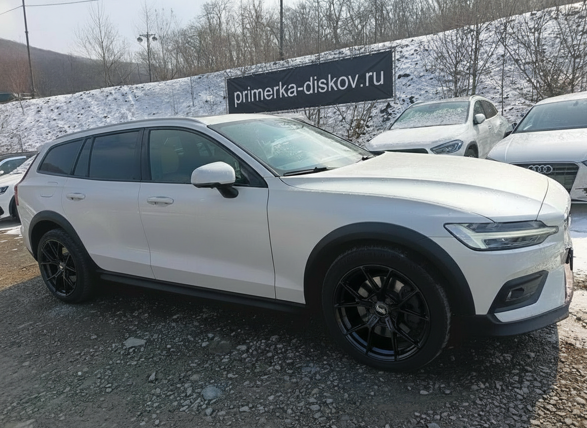 Примерка дисков на VOLVO V60 Cross Country F Estate 2015-2018