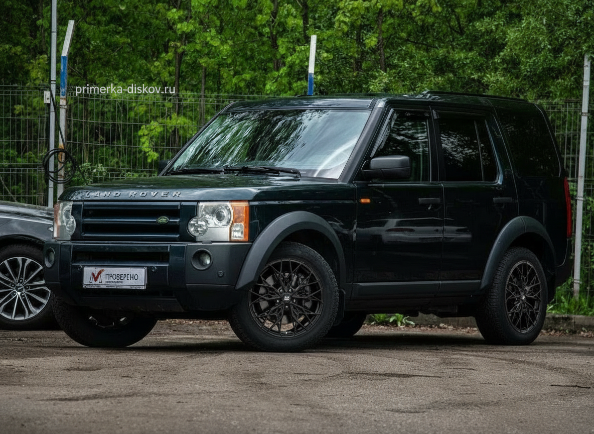 Примерка дисков на LAND ROVER Discovery lll (L319) 2004-2009