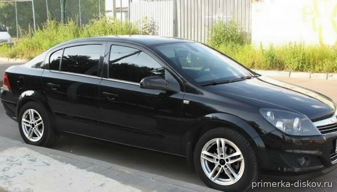Примерка дисков на OPEL Astra H Sedan 2007-2014