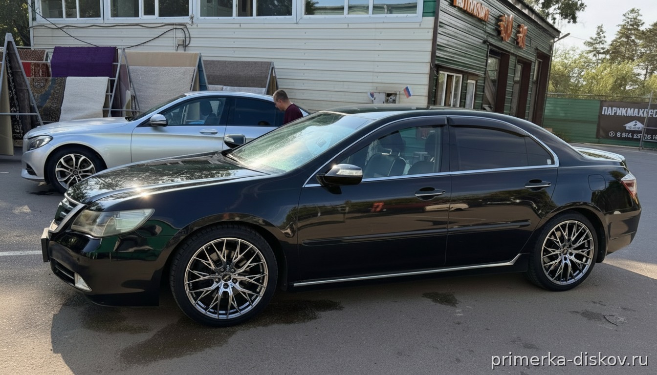 Примерка дисков на ACURA