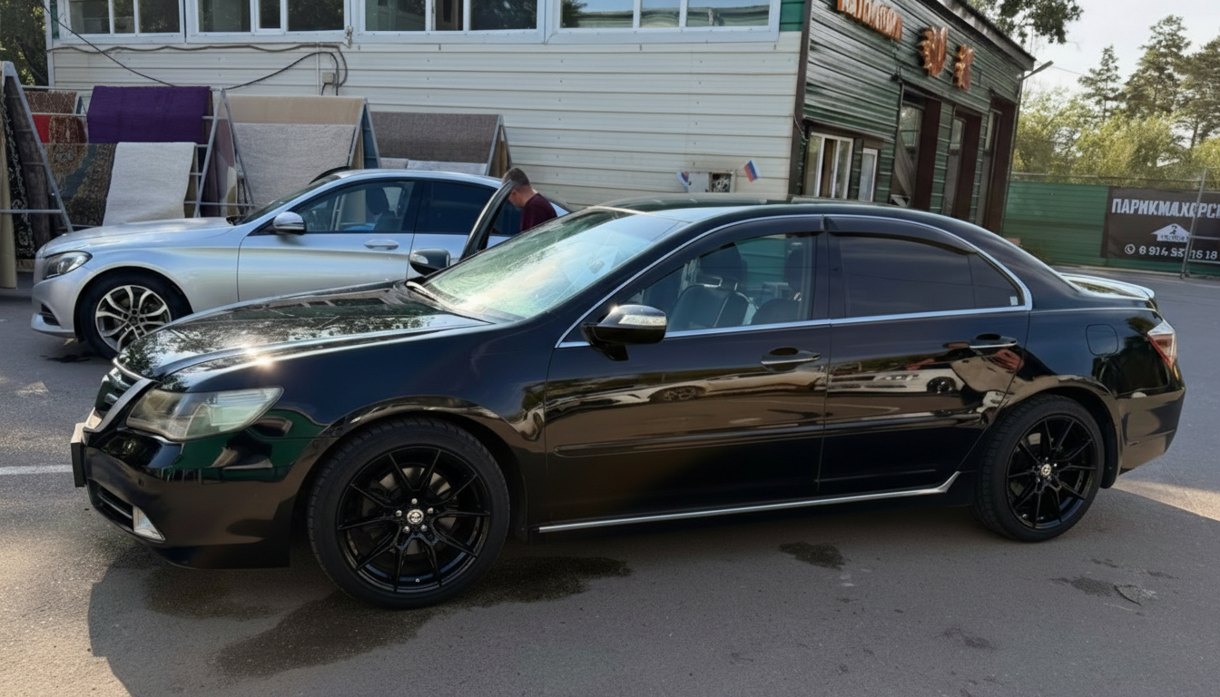 Примерка дисков на ACURA