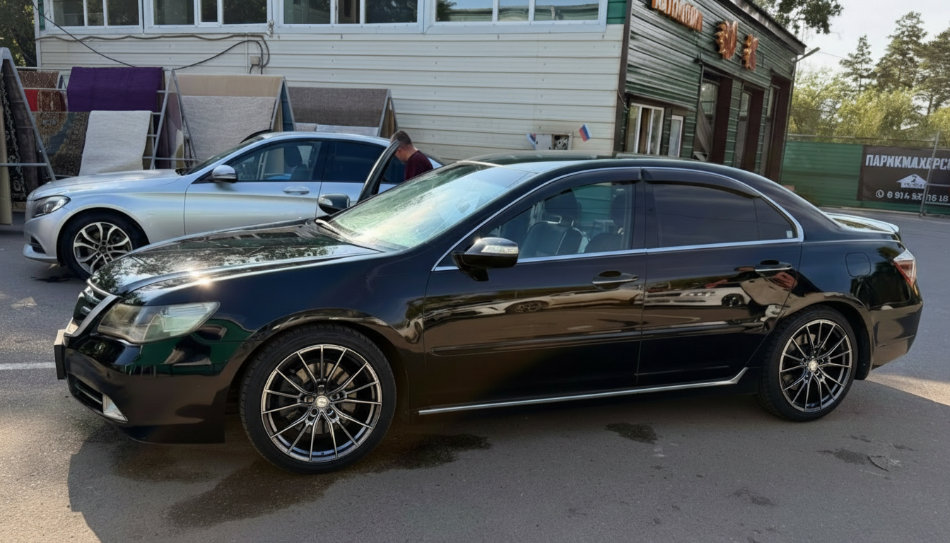 Примерка дисков на ACURA