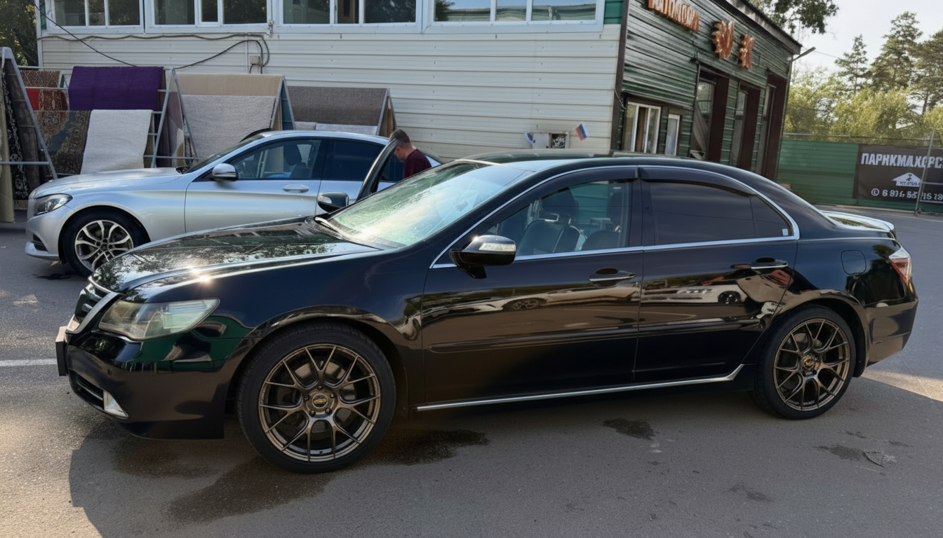 Примерка дисков на ACURA