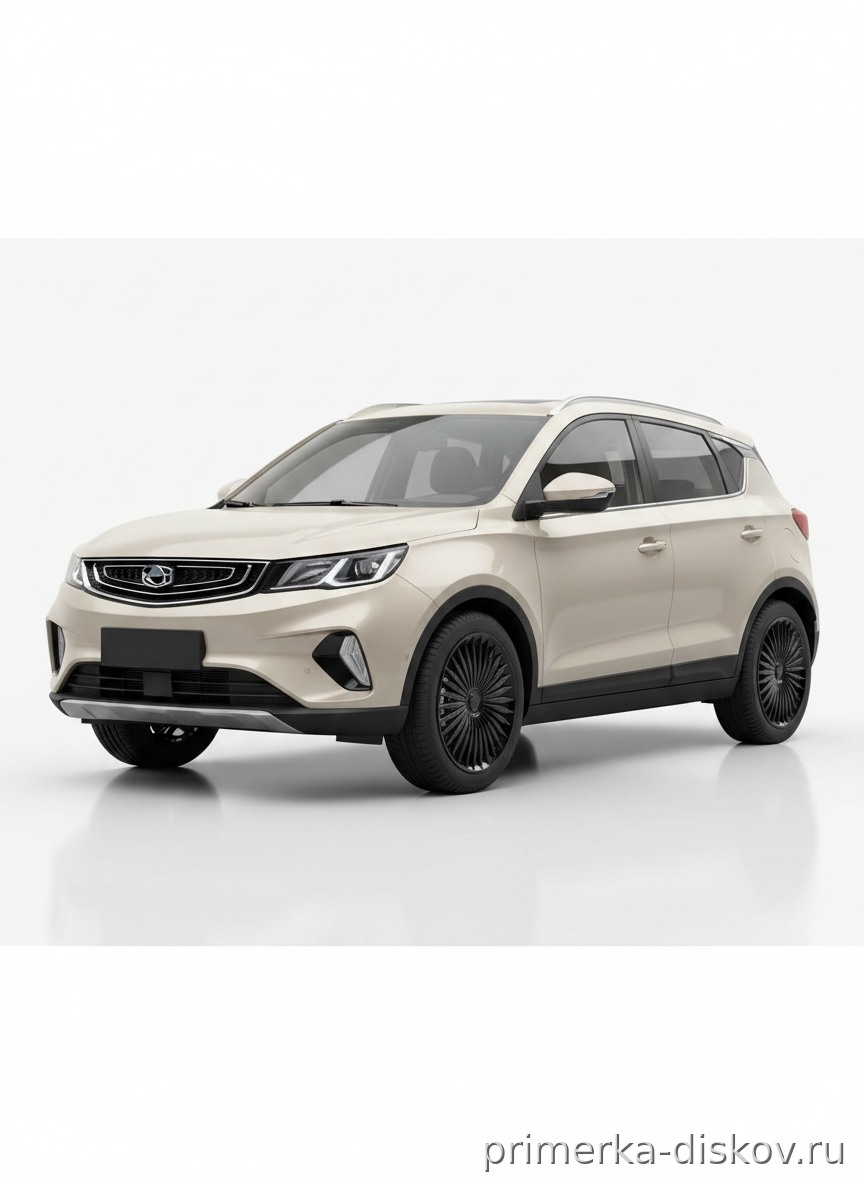 Примерка дисков на GEELY