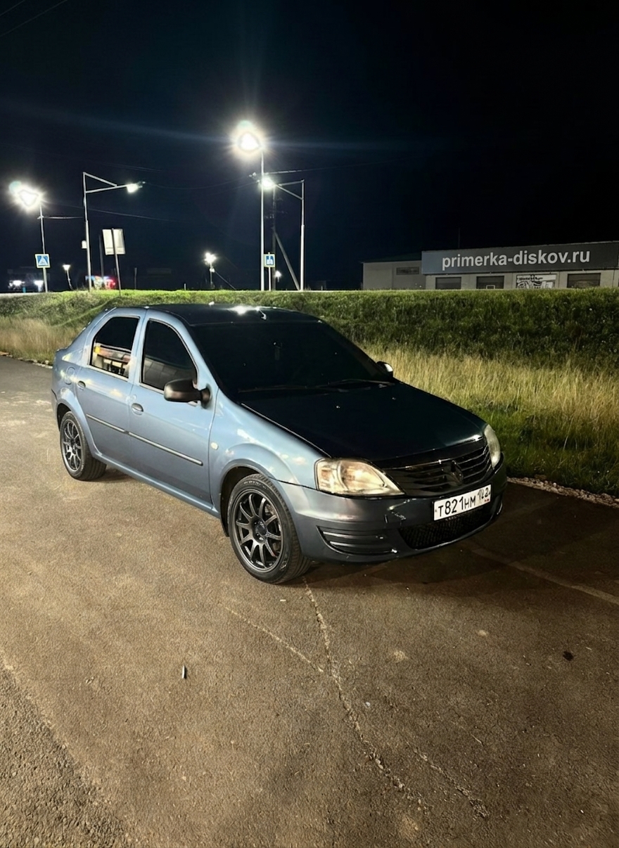 Примерка дисков на RENAULT Logan I Sedan 2004-2015