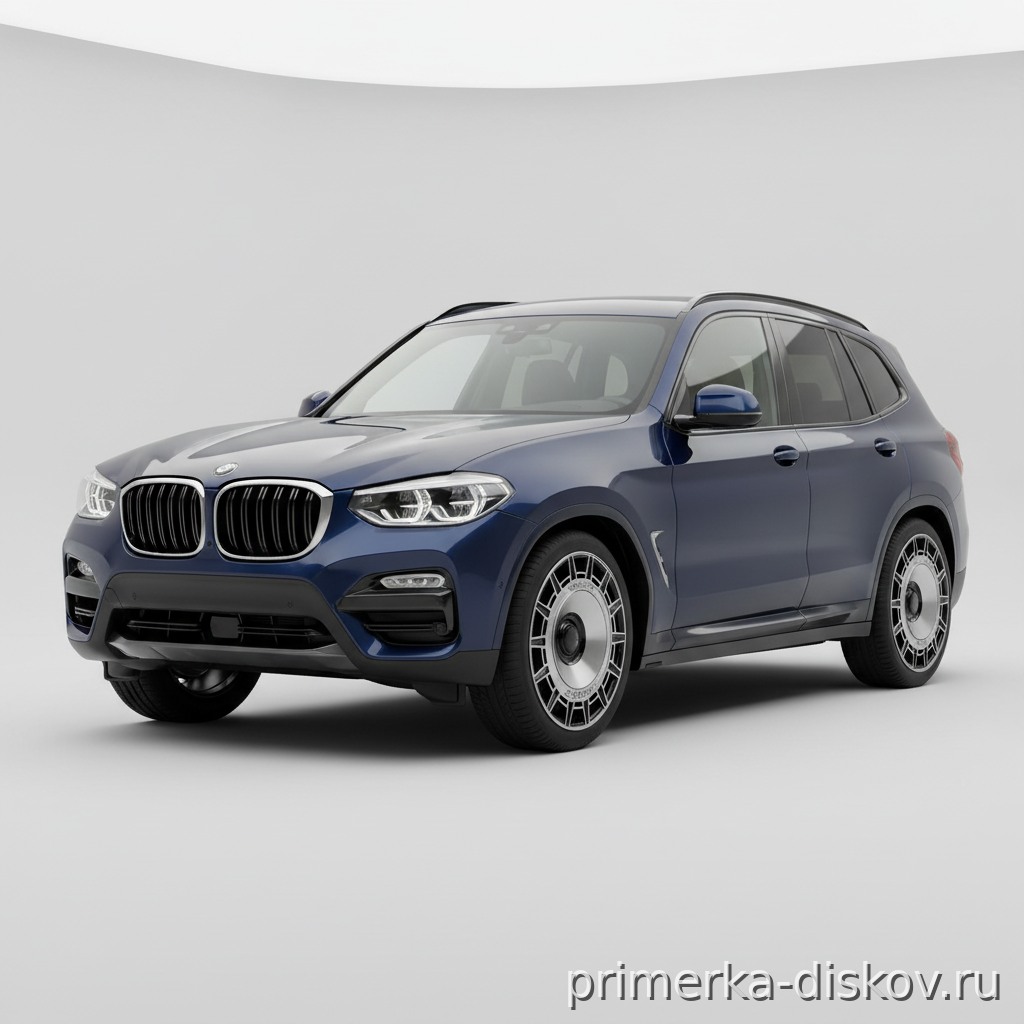 Примерка дисков на BMW X3 G01 SUV 2017-2024
