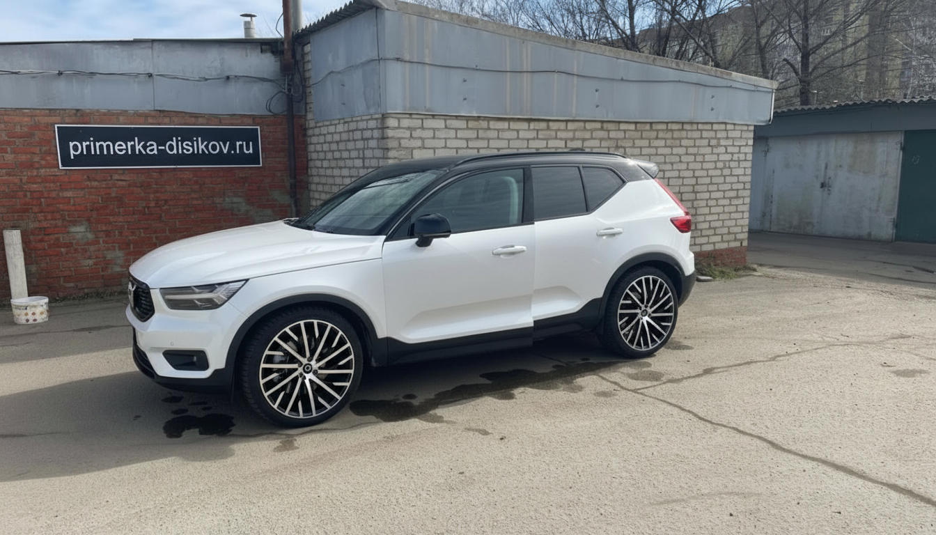 Примерка дисков на VOLVO XC40