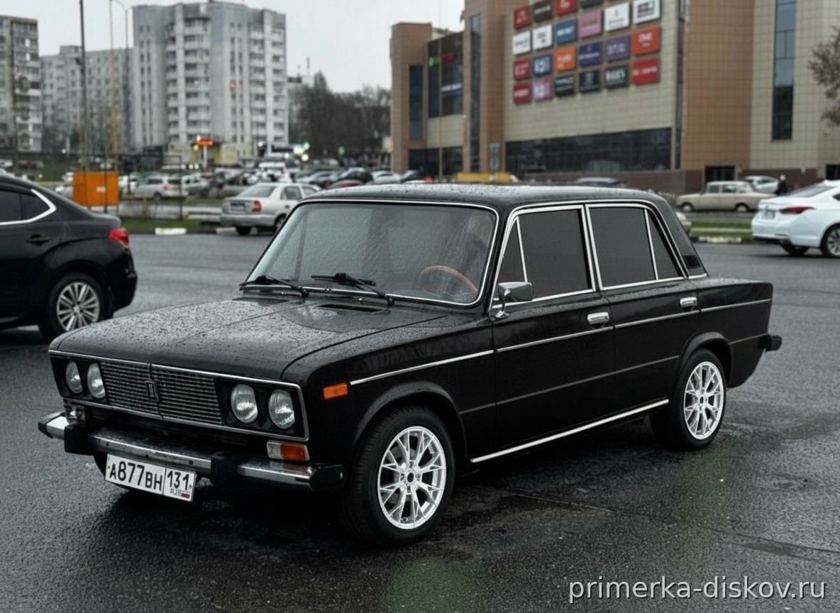 Примерка дисков на LADA (ВАЗ) 2106 Sedan 1976-2006