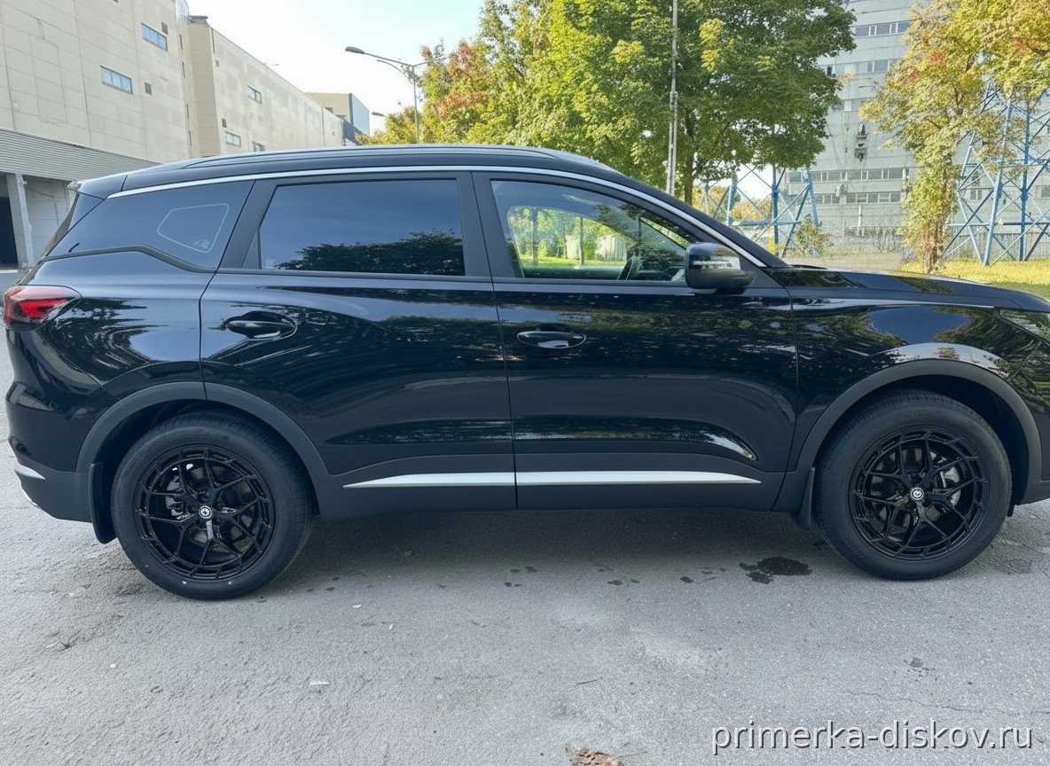 Примерка дисков на CHERY Tiggo 7 PRO SUV 2020-2025