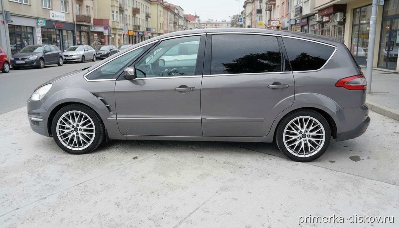 Примерка дисков на FORD S-Max I Minivan 2006-2010
