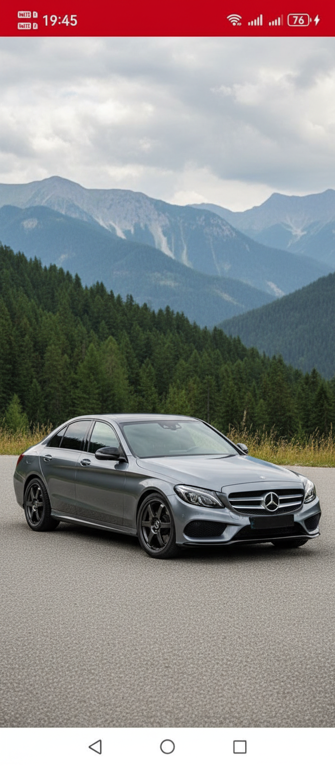 Примерка дисков на MERCEDES C-Klasse W205 Sedan 2014-2021