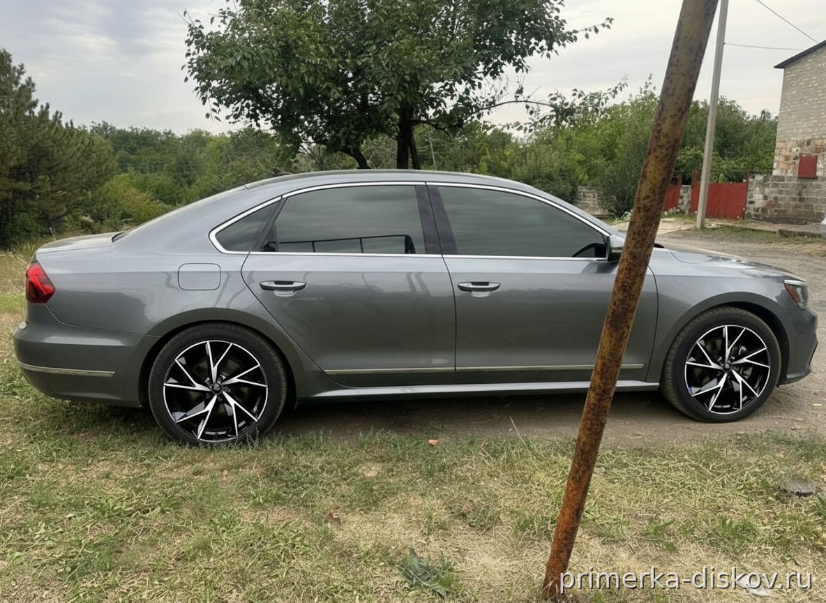 Примерка дисков на VOLKSWAGEN Passat B8 Sedan 2015-2020