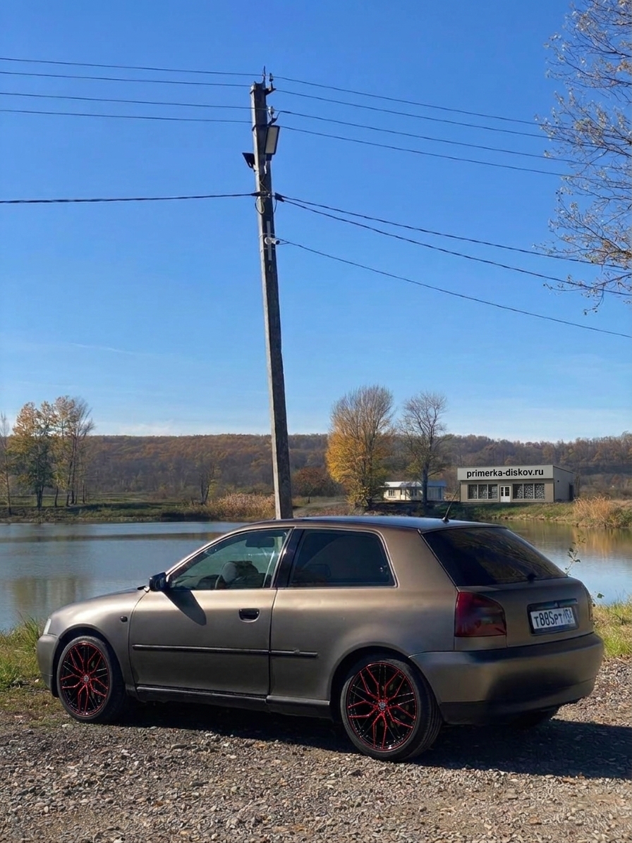 Примерка дисков на AUDI A3 I (8L) Hatchback 3d 1996-2003