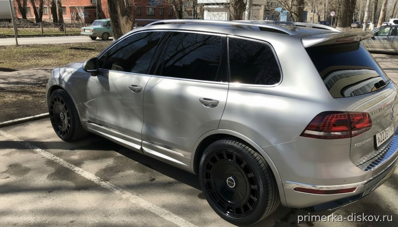 Примерка дисков на VOLKSWAGEN Touareg II SUV 2010-2014