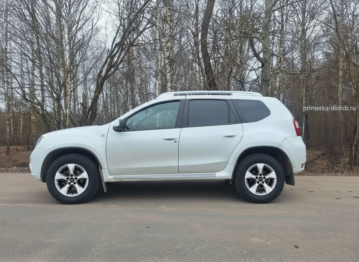 Примерка дисков на NISSAN Terrano D10 SUV 5d 2014-2022